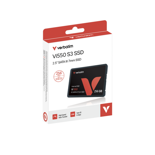 VERBATIM Vi550 S3 256GB 2.5 SATA Internal Solid State Drive ( SSD )