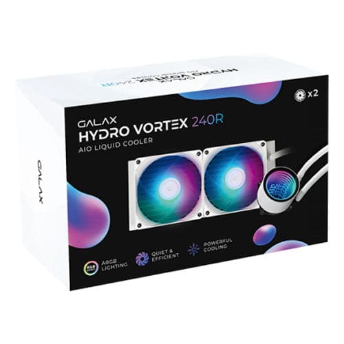 GALAX Hydro Vortex 240R ARGB White AIO Liquid Cooler