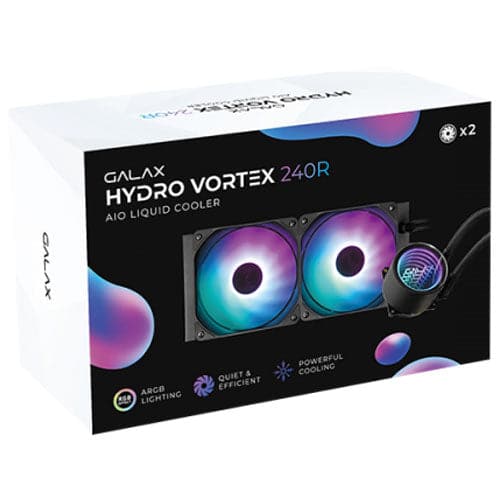 GALAX Hydro Vortex 240R ARGB Black AIO Liquid Cooler