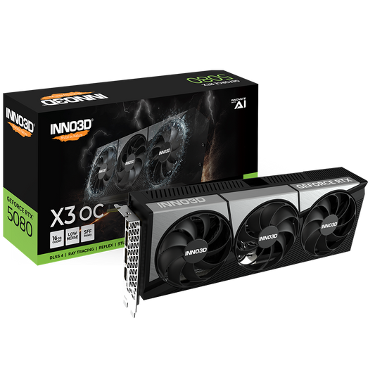 INNO3D GeForce RTX 5080 X3 OC 16GB Nvidia Graphic Card