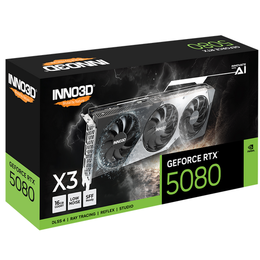 INNO3D GeForce RTX 5080 X3 Nvidia Graphic Card