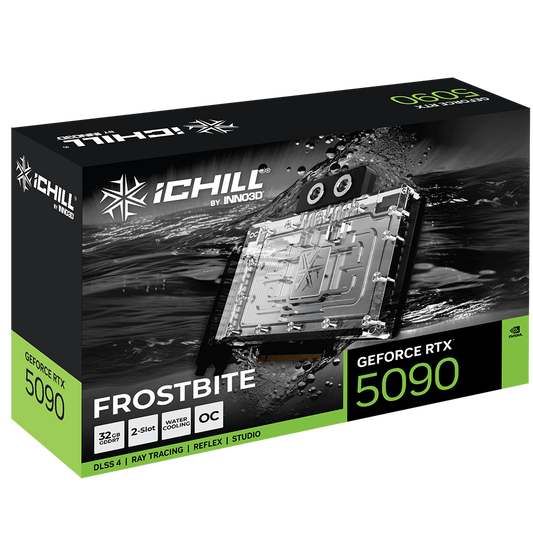 INNO3D GeForce RTX 5090 IChill Frostbite 32GB Nvidia Graphic Card