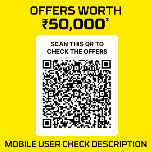 Rs.50,000* worth Benefits - Check Description for More Details