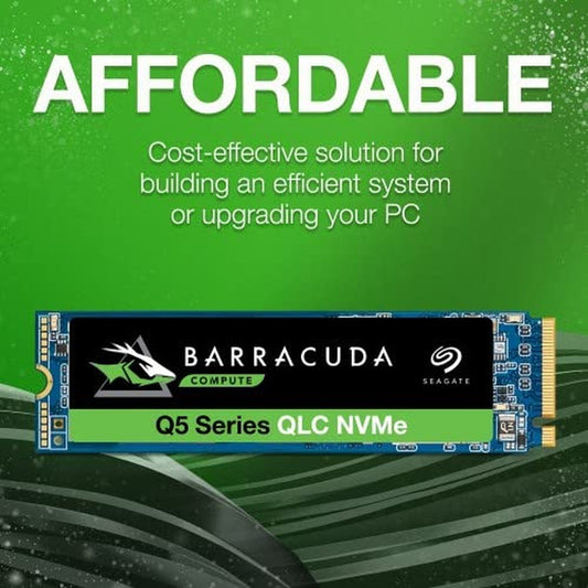 SEAGATE Barracuda Q5 1TB M.2 NVME Gen3 Solid State Drive ( SSD )