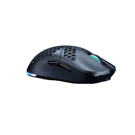 COSMIC BYTE Kilonova 3335IC Wireless + Wired Ergonomic Gaming Mouse ( 6000DPI / 6 Macro Buttons ) ( Black )