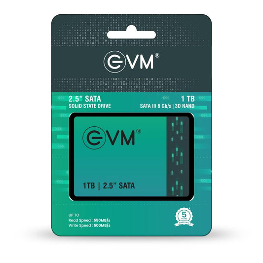 EVM 1TB 2.5 Inch Sata Internal Solid State Drive ( SSD )