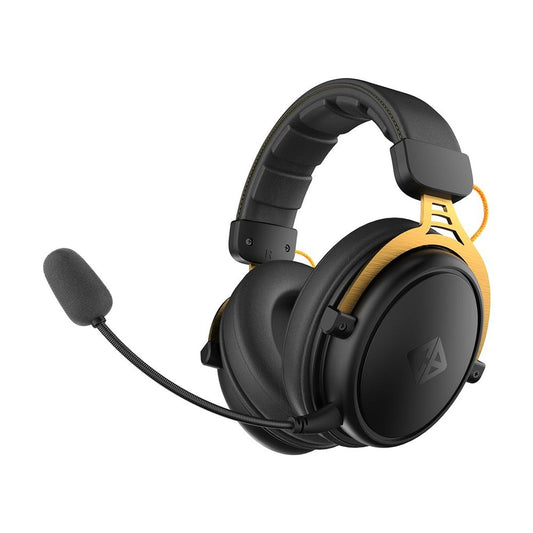 Cosmic Byte Hades 2.4Ghz Wireless + Bluetooth Headphone, Dual Mode, 20ms Latency, 100Hrs Battery Life, 53mm Driver, ENC Microphone (Black)