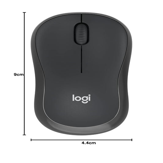 LOGITECH M240 Silent Bluetooth Ambidextrous Gaming Mouse ( Black ) ( 1000DPI / 3 Macro Buttons )