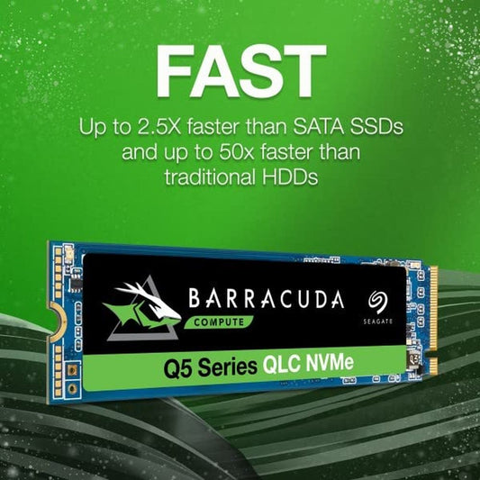 SEAGATE Barracuda Q5 1TB M.2 NVME Gen3 Solid State Drive ( SSD )