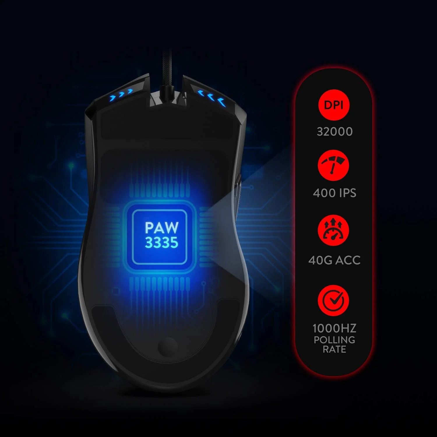 Redragon M686 Mouse da gioco wireless, mouse gamer cablato/wireless a Redragon M686 Mouse da gioco wireless, mouse gamer cablato/wireless a