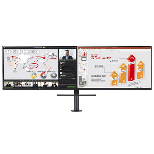 LG 27QP88D 27 Inch QHD 75Hz IPS Panel 99% SRGB 5MS AMD Freesync IPS Gaming Monitor