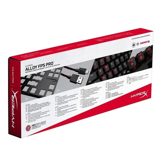 HYPERX Alloy FPS Pro LED Tenkeyless Mechanical Gaming Keyboard ( Black ) ( Cherry MX Blue Switch )