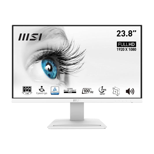 MSI Pro MP243XW 24 Inch FHD 100Hz IPS Panel 119%SRGB 1MS AMD Freesync Business Monitor