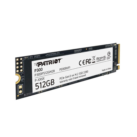 PATRIOT P300 512GB M.2 NVMe Internal Solid State Drive ( SSD )