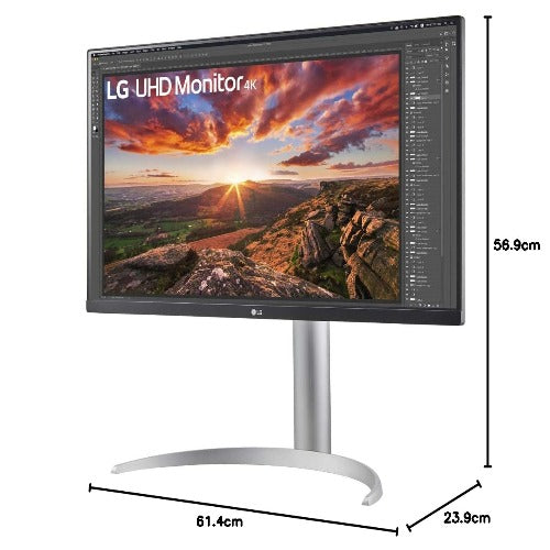 LG 27UP850N 27 Inch UHD 60Hz IPS Panel 95% SRGB 5MS AMD Freesync IPS Professional Monitor