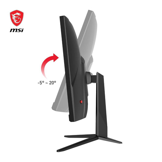 MSI G24C4 E2 24 Inch FHD 185Hz VA Panel 112% SRGB 1MS Adaptive Sync VA Gaming Monitor