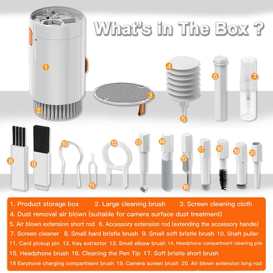 CLAW Q20 20 in 1 Cleaning Kit