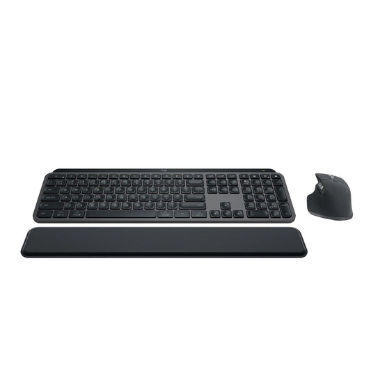 LOGITECH MX Keys S Full Size Membrane Wireless Gaming Keyboard and Mouse Combo ( Black ) ( 920-011605 )