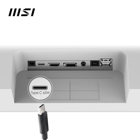 MSI Modern MD272QXPW 27 Inch QHD 100Hz IPS Panel 115% SRGB 1MS Adaptive Sync IPS Business Monitor