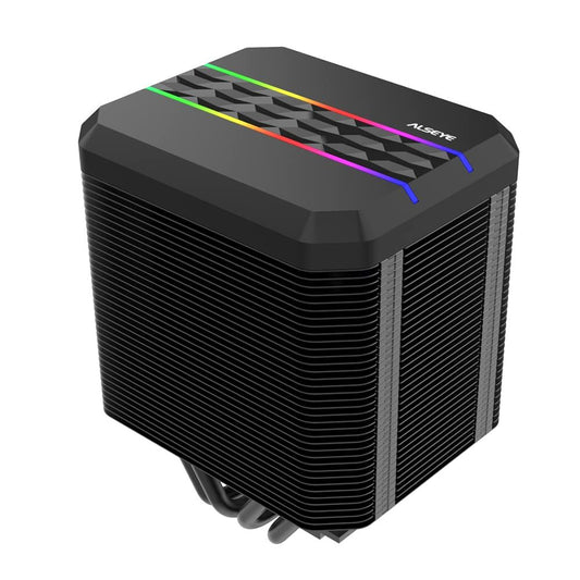 ALSEYE M90 ARGB 92mm Single Tower CPU Air Cooler (Black)