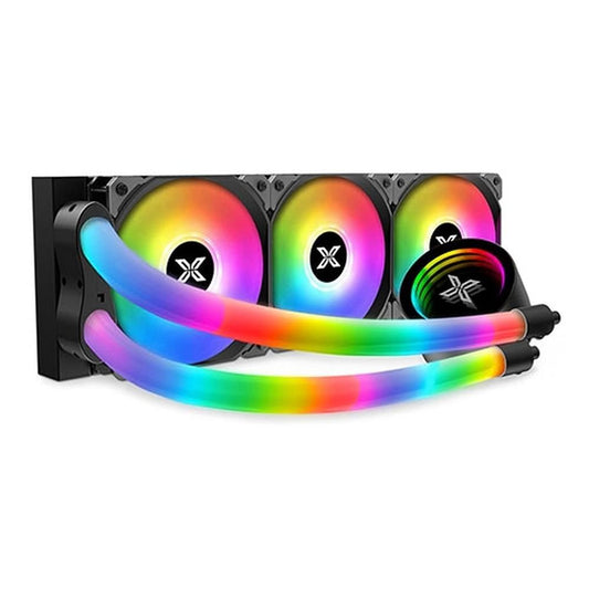 XIGMATEK Neon Aqua 360 ARGB 360mm CPU Liquid Cooler (Black)