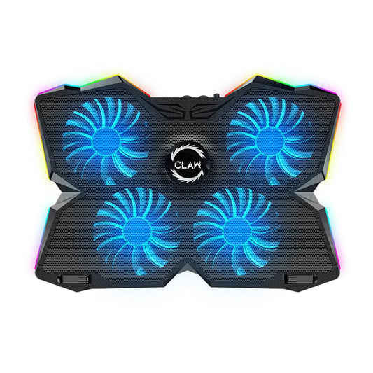 CLAW Arctic K25 Pro RGB Laptop Cooling Pad ( Black )