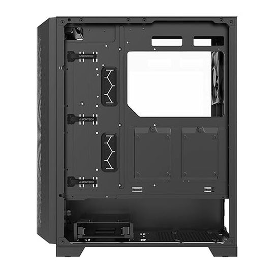 MONTECH Sky One Lite Mesh ARGB ATX Mid Tower Cabinet (Black)