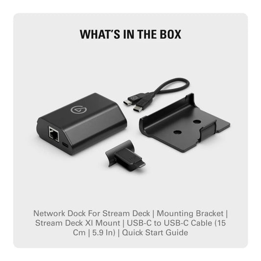 ELGATO Network Dock For Stream Deck ( Black )