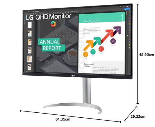 LG 27QN850 27 Inch QHD 60Hz IPS Panel 99% SRGB 5MS AMD Freesync IPS Gaming Monitor