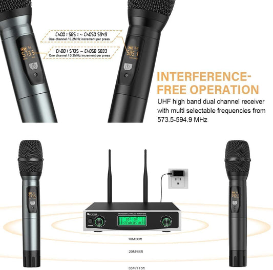 FIFINE K040 Wireless Microphone System