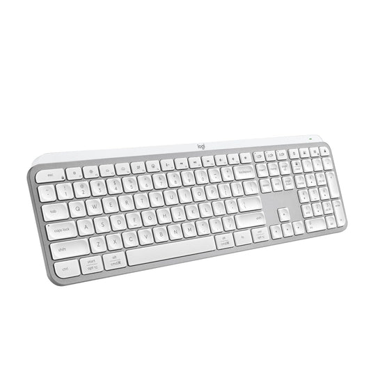 LOGITECH MX Keys S Full Size Mechanical Wireless Keyboard ( Pale Grey )