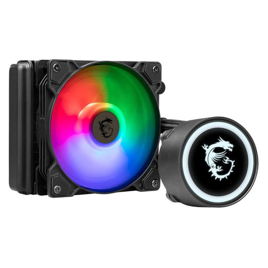 MSI MAG CoreLiquid B120 120mm Single Tower Auto-RGB Liquid Cooler (Black)