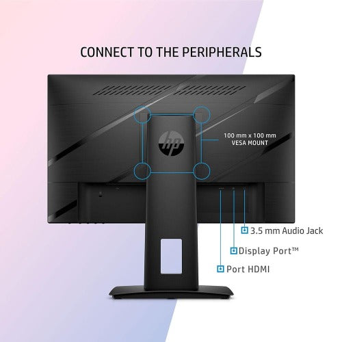 HP X24IH 13L82AA 23.8 Inch FHD 144Hz IPS Panel 95% SRGB 1MS AMD Freesync IPS Gaming Monitor