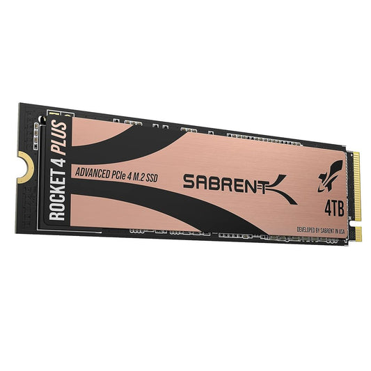 SABRENT Rocket 4 4TB PLUSM.2 NVMe 4.0 Gen4 Solid State Drive ( SSD ).