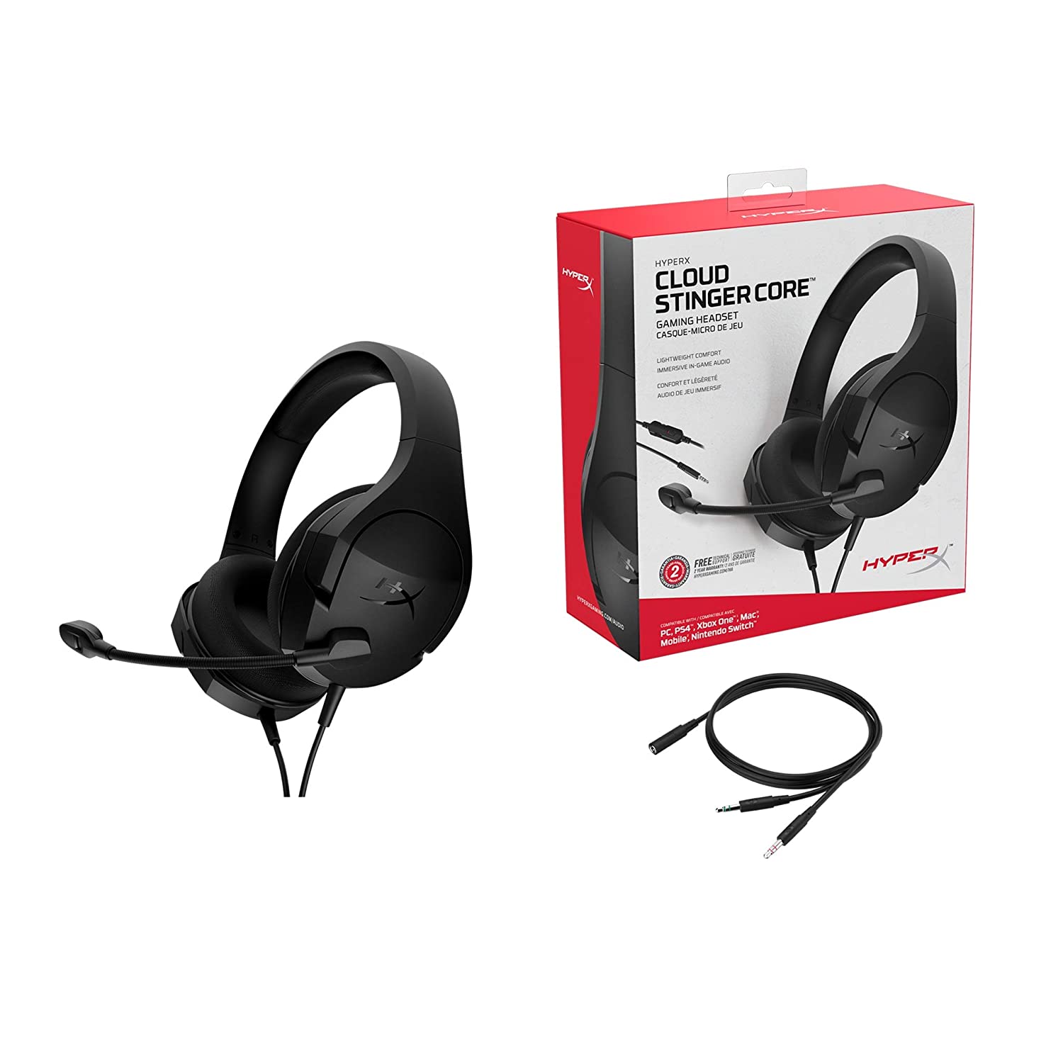 HYPERX Cloud Stinger Core Headphone (Black) (For PC)