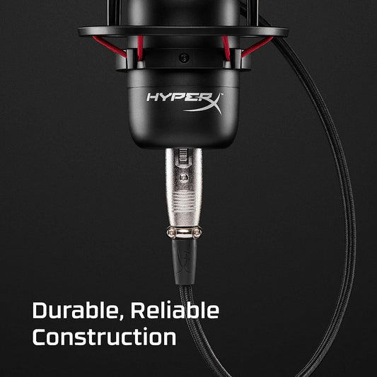 HYPERX XLR Cable 鈥?Male-to-Female, 3 Pin, 10-Foot ( Black )