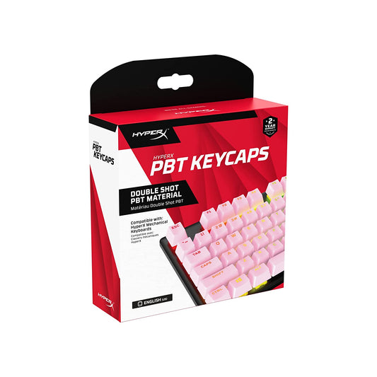 HyperX PBT Keycaps – Full Key Set (Pink)