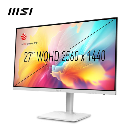 MSI Modern MD272QXPW 27 Inch QHD 100Hz IPS Panel 115% SRGB 1MS Adaptive Sync IPS Business Monitor