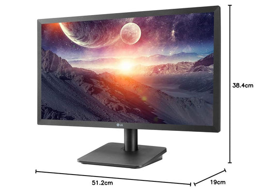 LG 22MP410 21.5 Inch FHD 75Hz VA Panel 99% SRGB 5MS AMD Freesync VA Gaming Monitor ( White )