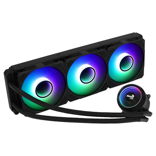 AEROCOOL Mirage L360 ARGB CPU Liquid Cooler (Black)