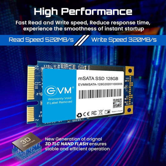 EVM 128GB mSATA Solid State Drive ( SSD )