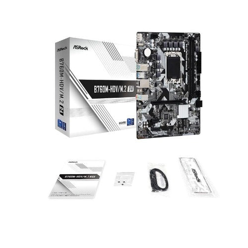 ASROCK B760M-HDV/M.2 Wifi DDR4 Intel Motherboard