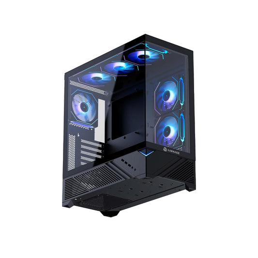 KARNAGE Archon ARGB ATX Mid Tower Cabinet ( Black )