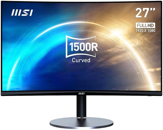 MSI Pro MP272C 27 Inch Full Hd Business & Productivity LCD Monitor