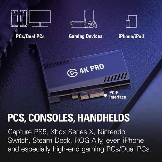 CORSAIR Elgato 4K Pro Game Capture Card