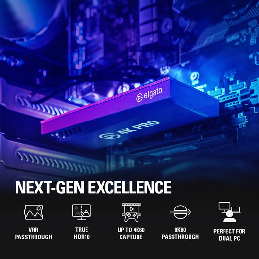 CORSAIR Elgato 4K Pro Game Capture Card