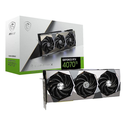 MSI GeForce RTX 4070 Ti Suprim X 12GB NVIDIA Graphic Card