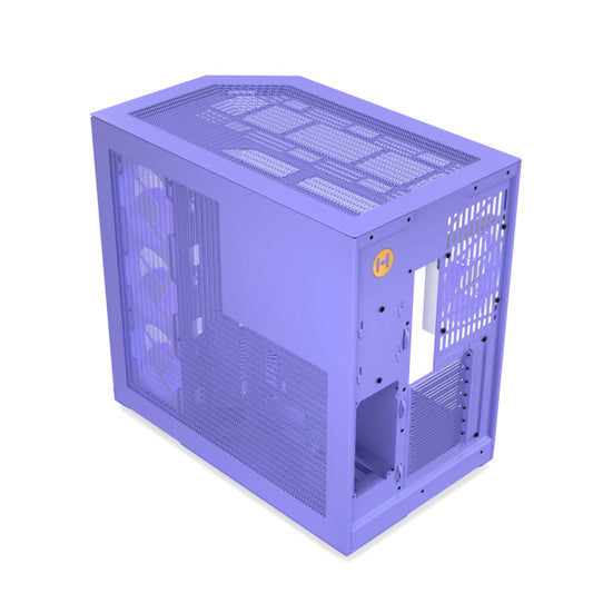 HYTE Y50 Essential Aesthetic RGB EATX Mid Tower Cabinet ( Taro Milk )