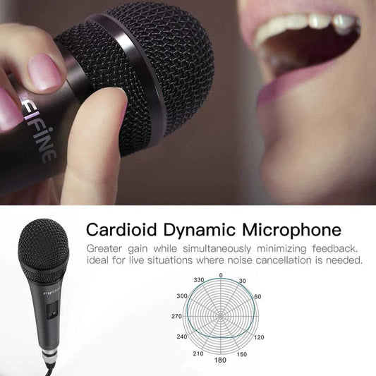 FIFINE K6 Wired HandHeld Microphone