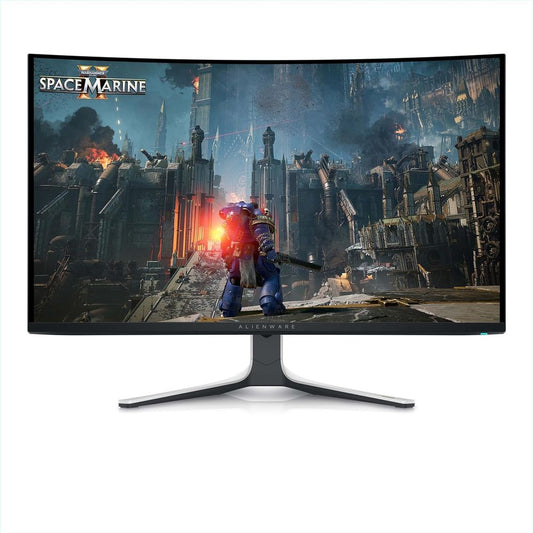 DELL Alienware AW3225QF 32 Inch 4K UHD 240Hz OLED Panel 99%SRGB 0.03MS Curved NVIDIA GSync Gaming Monitor